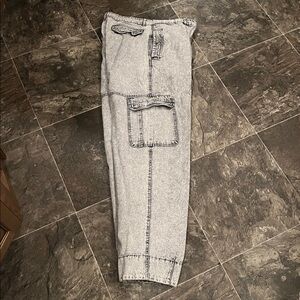 Vintage Mens Acid Wash Jeans 80s Unleaded waist 33 inseam 31